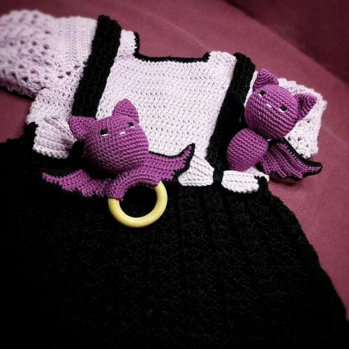 Crochet Bats and Dress