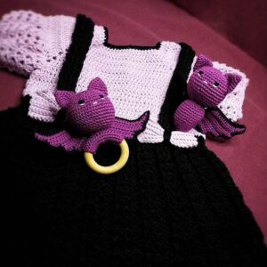 Crochet stuffed bats