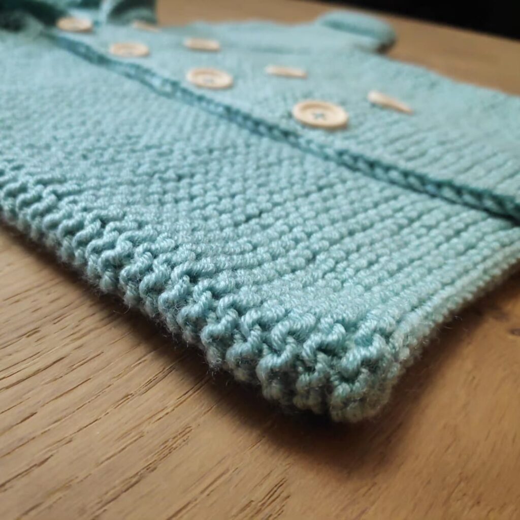 handmade knitted cardigan