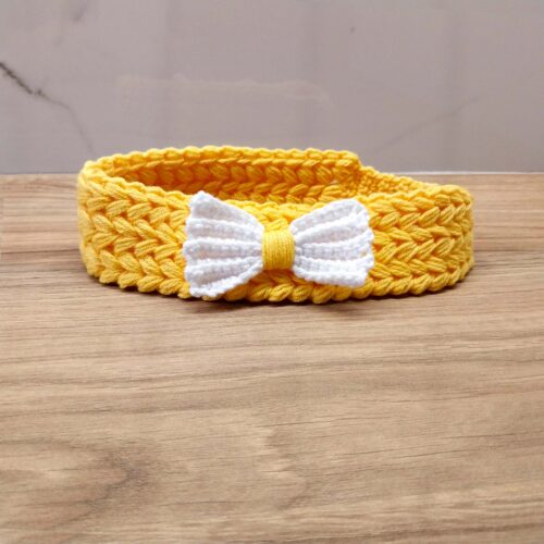 handmade crochet ribbon