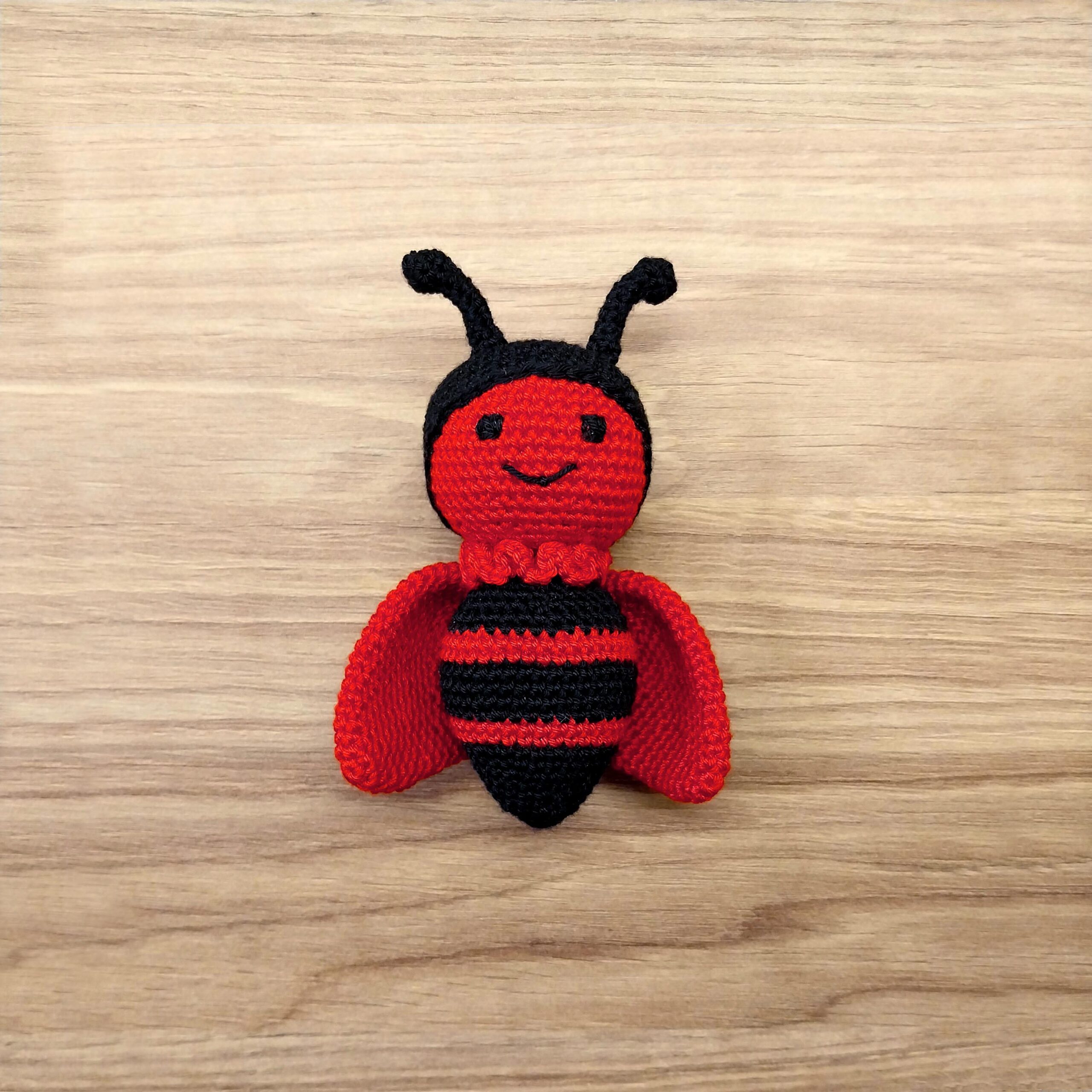 crochet lovebug