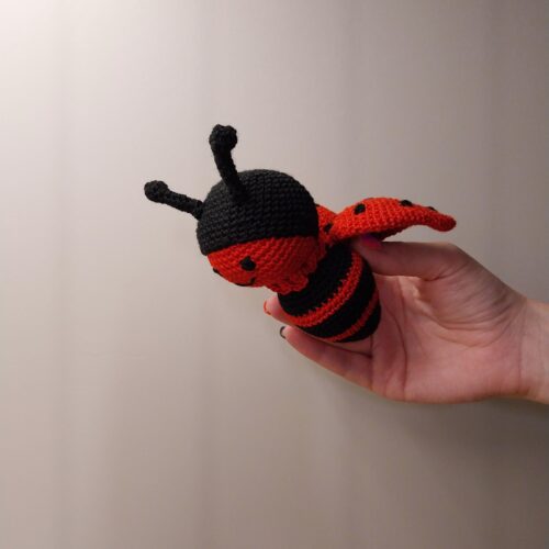 crochet lovebug