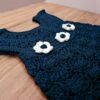 dark blue summer dress