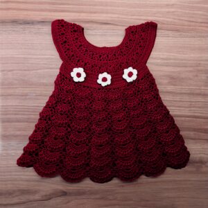 Dark red Summer Φόρεμα