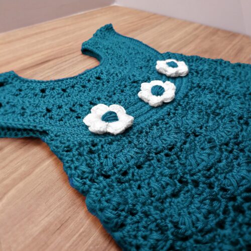 petrol summer dress