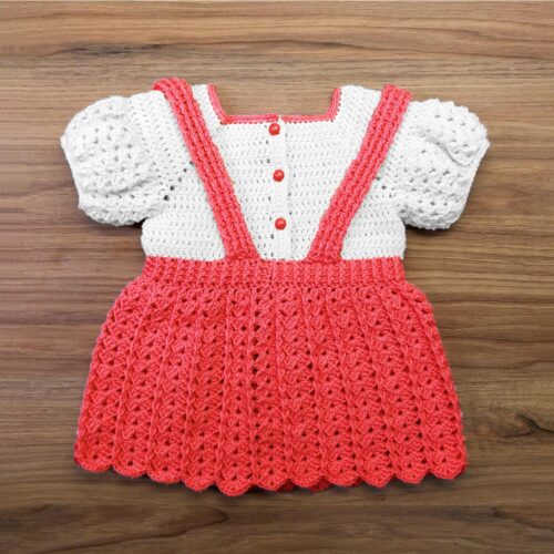 red spring dress