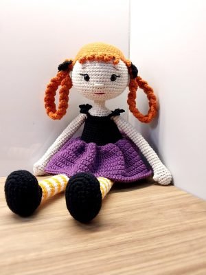 χειροποίητη κούκλα amigurumi