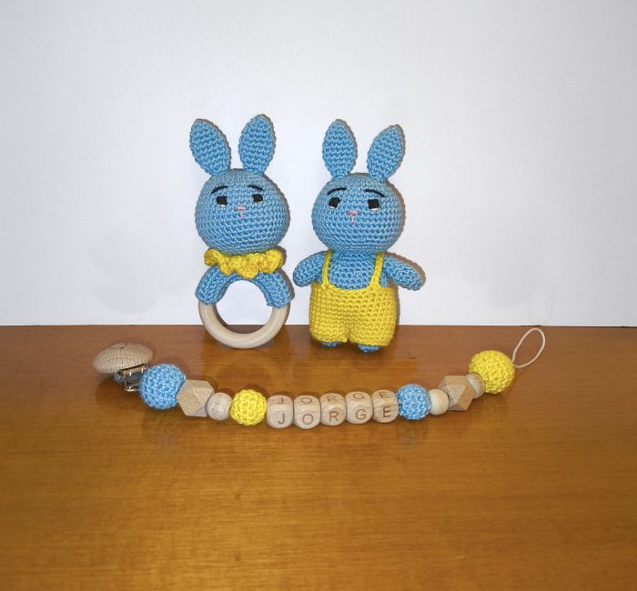 πλεκτό σετ νεογέννητου